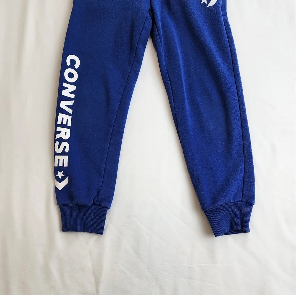 Converse Blue Drawstring Sweatpants